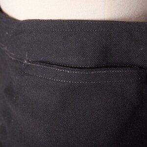 1960s Black Vietnam War US Navy Cracker Jack Uniform Pants Trousers